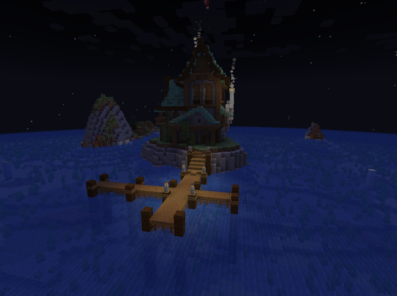 The outside of Tqtal's boathouse